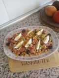 Ensalada de garbanzos cocidos