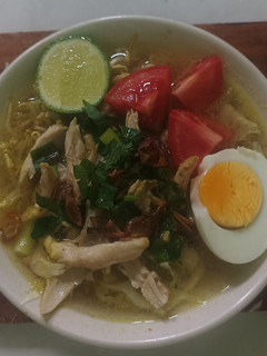 Foto resep Soto ayam bumbu kuning