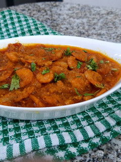A picture of Shrimps In Mustard Gravy.