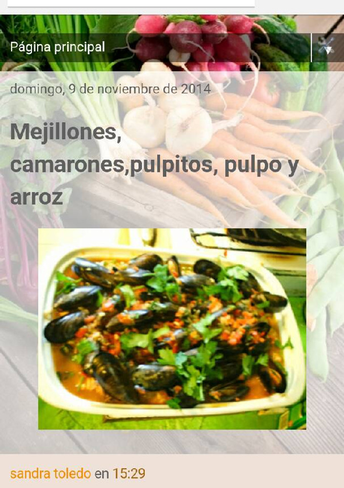 Una foto de Mejillones camarones pulpitos