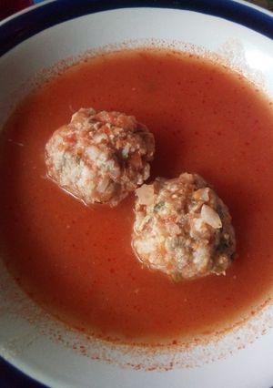 Una foto de Albóndigas de res