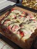 Pollo a la pizza con Roquefeler