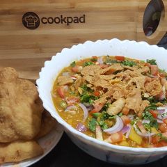A picture of Kathiyawari Gujrati Chaat !.
