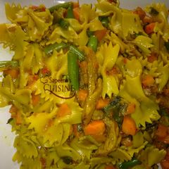 Jallop Farfelle pasta A picture of Jallop Farfelle pasta.