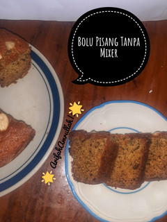 Foto resep Bolu Pisang Tanpa Mixer