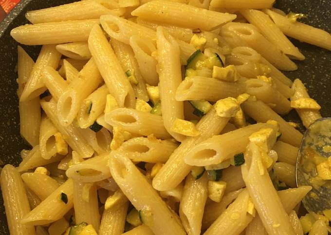 Penne carbonara vegan