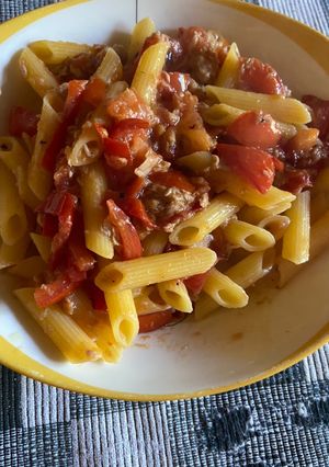 Foto di Penne Al tonno piccante