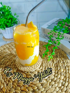 Foto resep Es Mangga Yakult 🥭