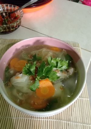 Foto resep 10. Sayur SOP Ayam Kaldu spesial favorit Keluarga