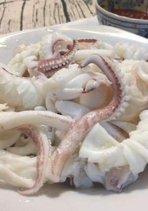 五味透抽 的食譜成品照片