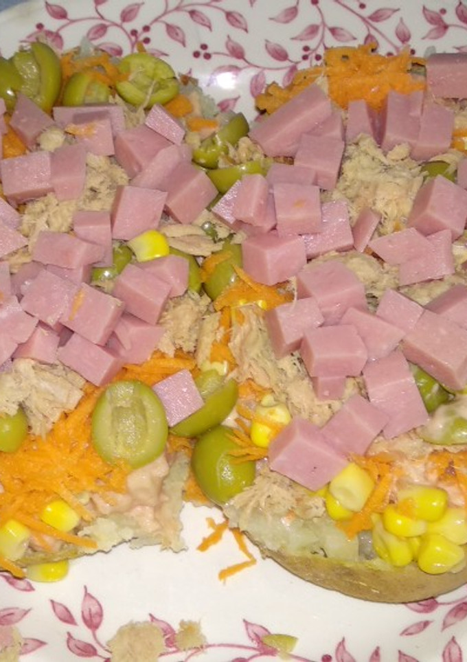 Una foto de Patatas asadas feria