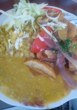 Una foto de Segundo de alverjitas seca en combinado