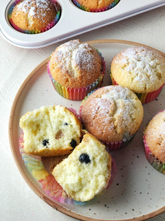 A picture of Blueberry Muffin.