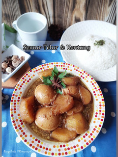 Foto resep Semur Telur & Kentang