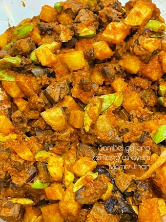 Cara Gampang Menyiapkan Resep Sambel goreng Kentang Ati Pete yang Lezat Sekali Anti Ribet, Sempurna