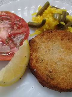Una foto de Milanesas de soja 🌿🍪 | Milanesas de soya | Muy fáciles | Muy ricas | Paso a paso ✅