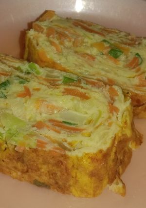 A picture of Telur gulung ala Korea rasa indonesia.