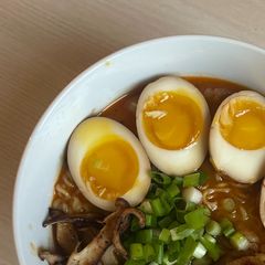 Soy Marinated Eggs for Ramen A picture of Soy Marinated Eggs for Ramen.