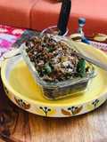 Kerala Style: Red Amaranths (Stir Fry) or Thandu Keerai Poriyal