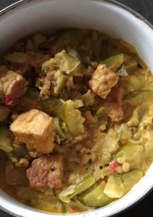 Foto resep Lodeh Pepaya Kacang Campur