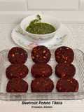 Beetroot Potato Tikkis – Colorful, Crunchy & Healthy Snack for Any Time Cravings!