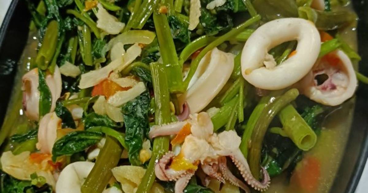 Resep Cah Kangkung Cumi Oleh Corina Masruroh Cookpad