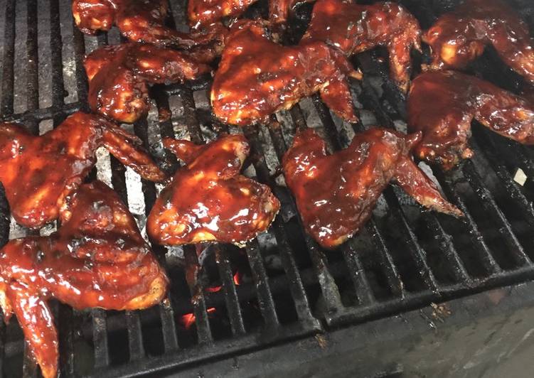 Easiest Way to Make Super Quick Homemade BBQ wings