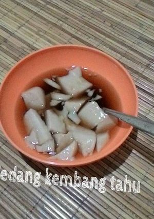 Foto resep Wedang kembang tahu