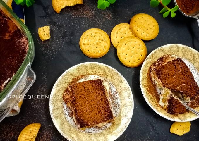 The Simple and Healthy Coffee biscuit pudding