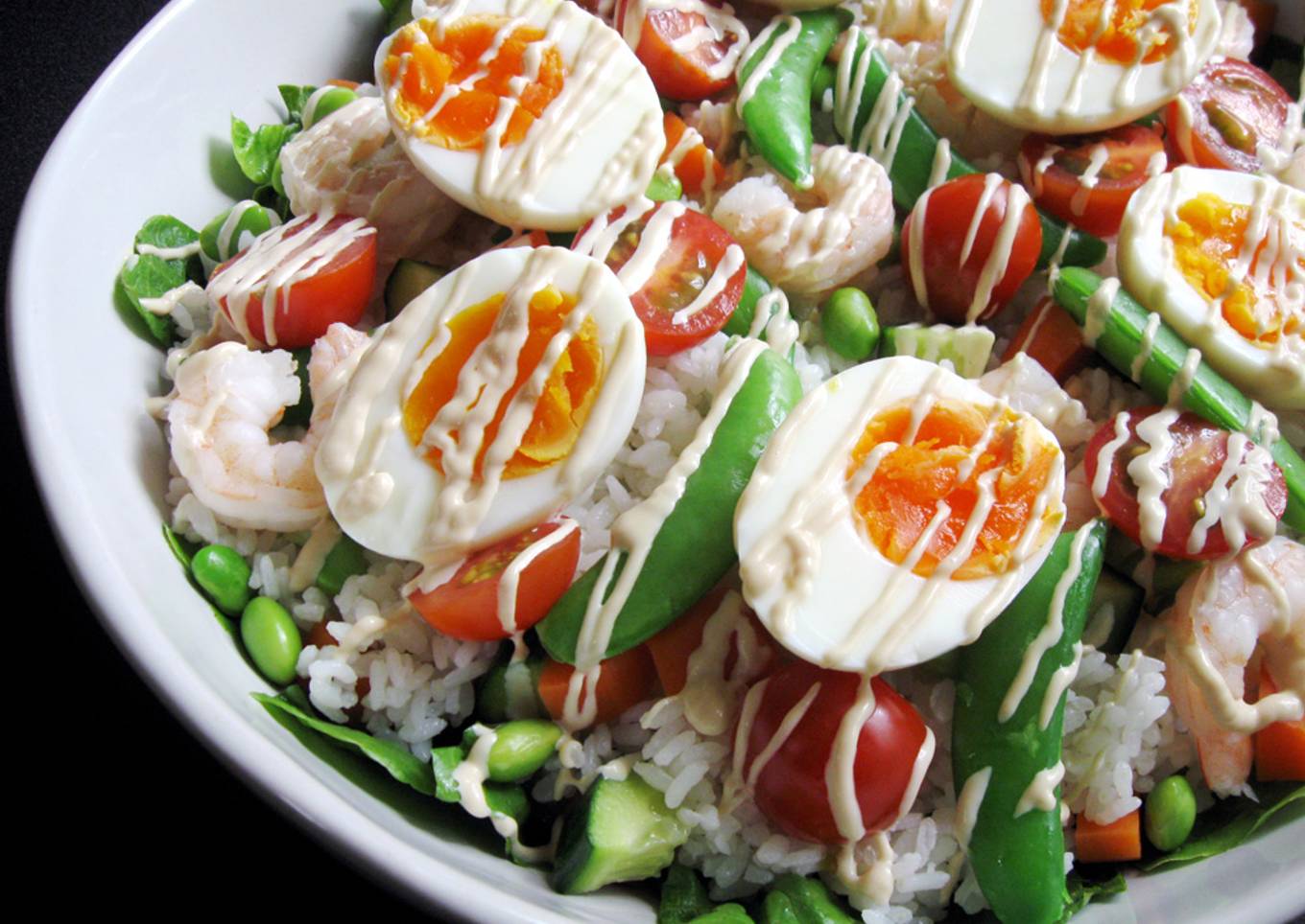 Salad Chirashi-zushi