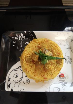 A picture of Soya rice.