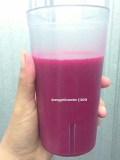 Foto resep #22 Jus Diet Sehat (Buah Naga + Pokcoy)