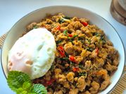 Gambar telur daun basil
