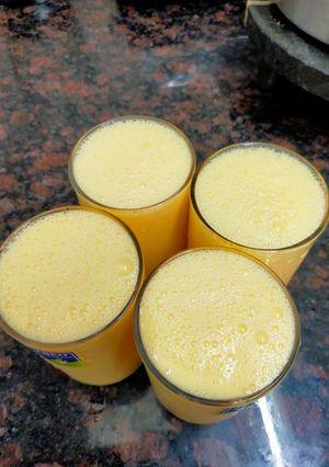 A picture of Muskmelon Lassi.