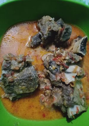 Foto resep Tetelan sapi kuah santan pedas