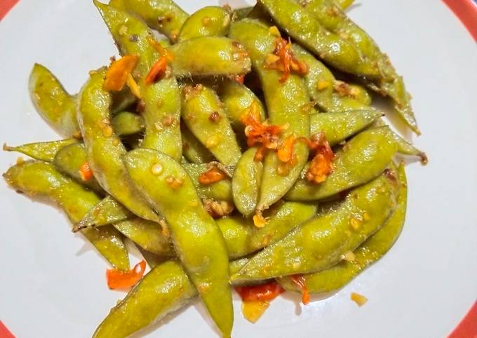 Resep Spicy Garlic Edamame Oleh Tina Ellya Ikavatin Cookpad