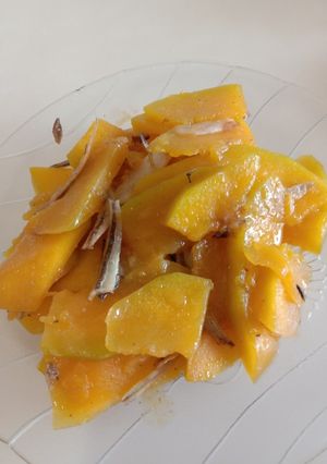 Foto resep Labu kuning tumis teri