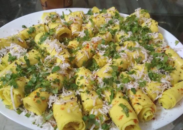 Steps to Prepare Khandvi Homemade