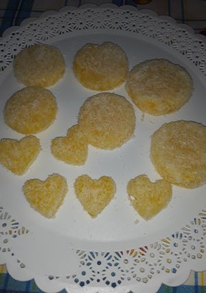 Una foto de Golosinas de mandarina y coco 😋
