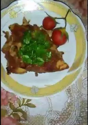 صورة لوصفة معكرونه فرن