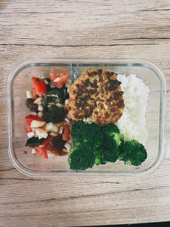 #無麩質 豬肉豆腐漢堡排 的食譜成品照片