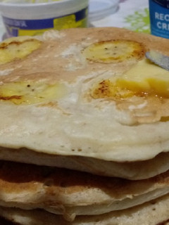 Foto de A Panqueca de Aveia com Banana e Canela