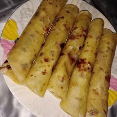Reshmi kabab Roll A picture of Reshmi kabab Roll.