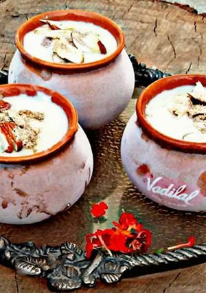 A picture of Matka kulfi.
