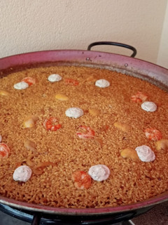 Una foto de Arroz al senyoret 🐟🧄🦐🦑🦞🦀🥂