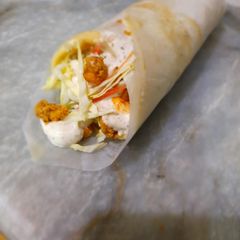 A picture of Homemade shawarma rolls 🌯🌯🌯🌯.