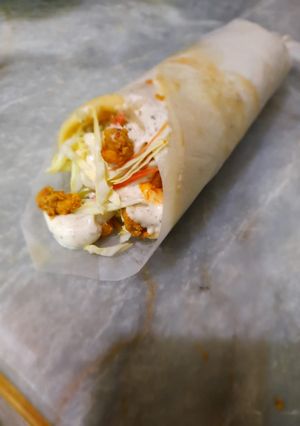 A picture of Homemade shawarma rolls 🌯🌯🌯🌯.