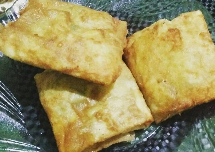 Martabak telur kentang mini