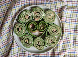 Foto di Rotolo di frittata con spirulina