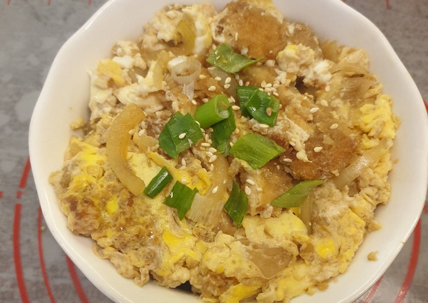 Chicken Katsu donburi